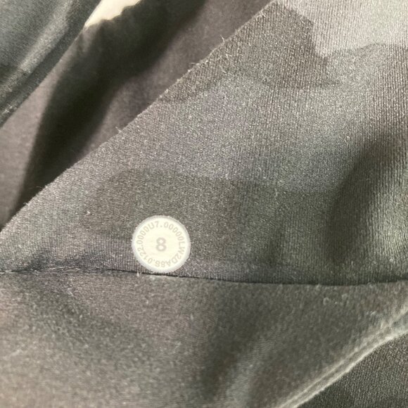 Womens Lululemon Align Reversible Bra Light Support 8 Black Camo W2DASS - Picture 3 of 4